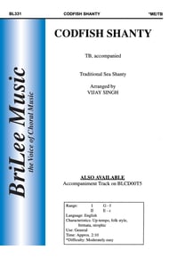 Codfish Shanty TB choral sheet music cover Thumbnail